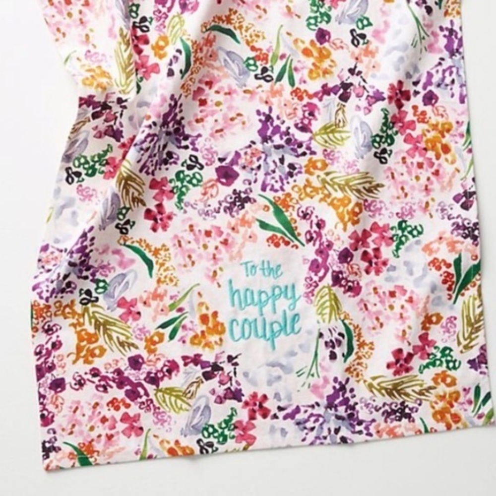 New🌟Anthropologie-The Happy Couple Dish Towel